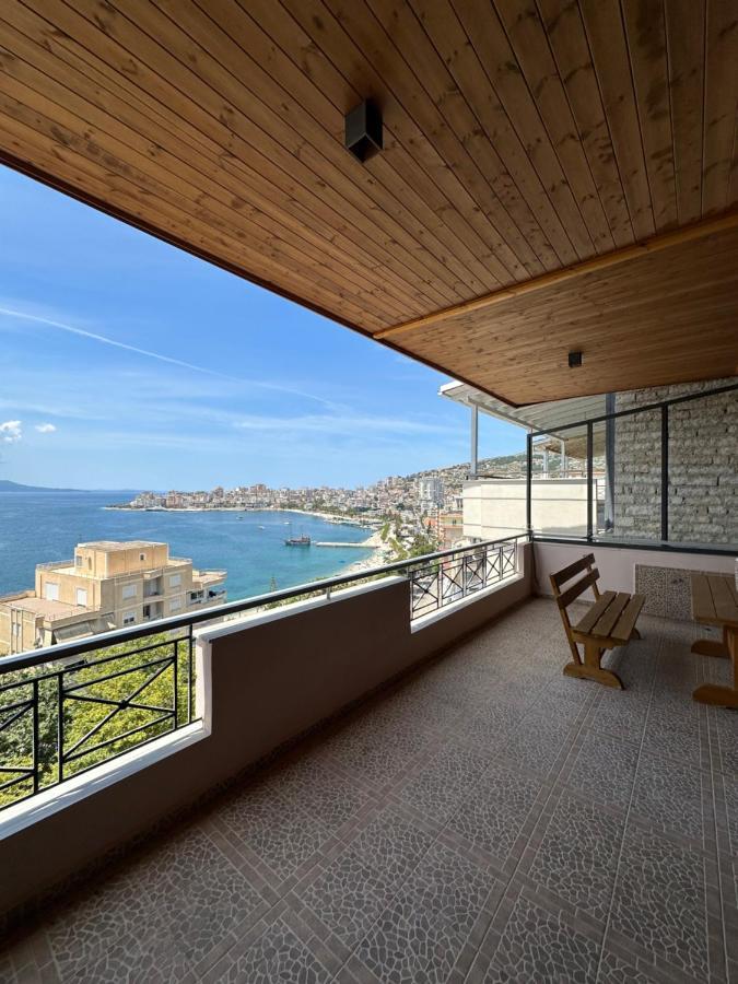 Luxury Penthouse B&E Lägenhet Sarandë Exteriör bild