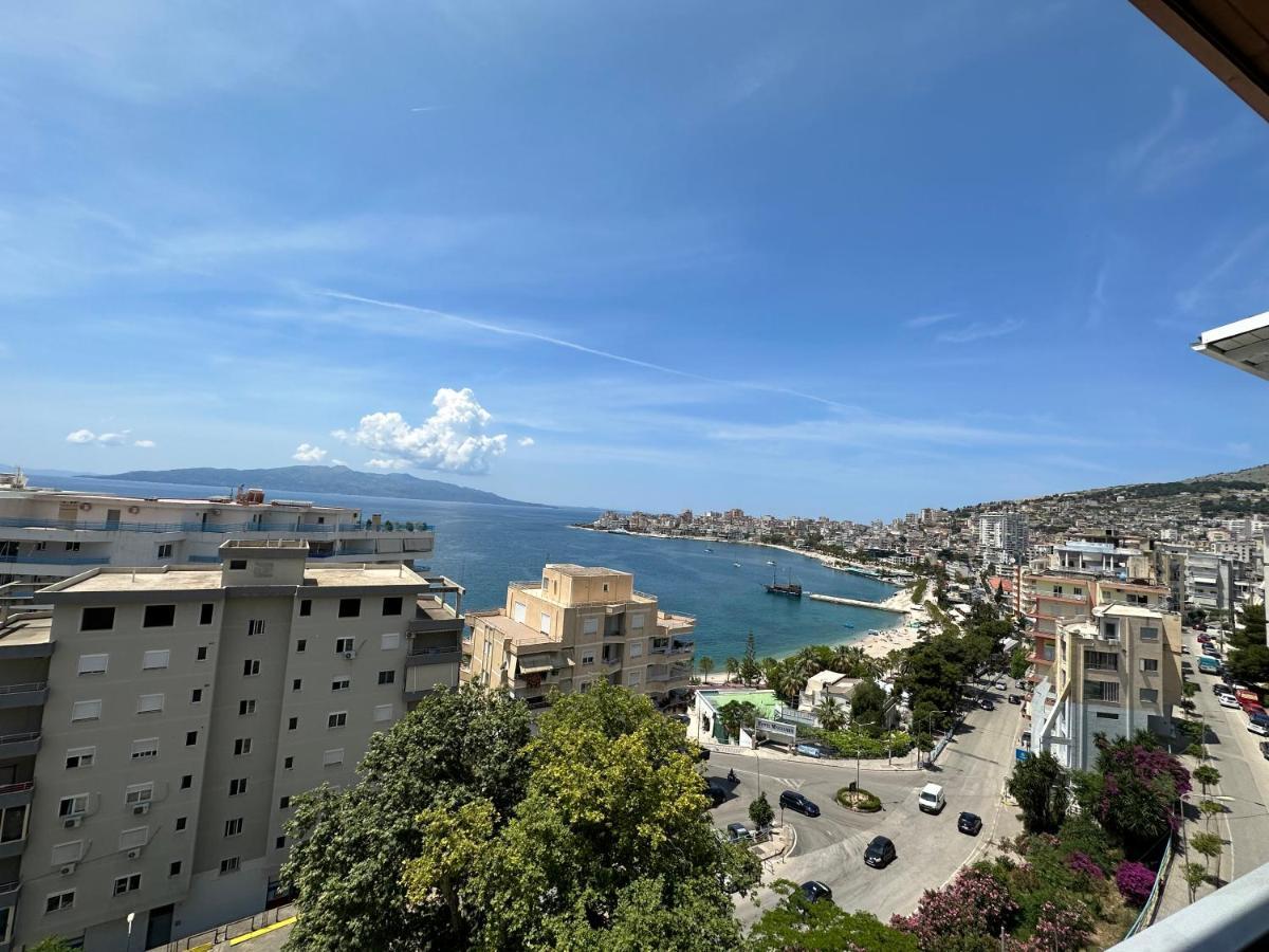 Luxury Penthouse B&E Lägenhet Sarandë Exteriör bild